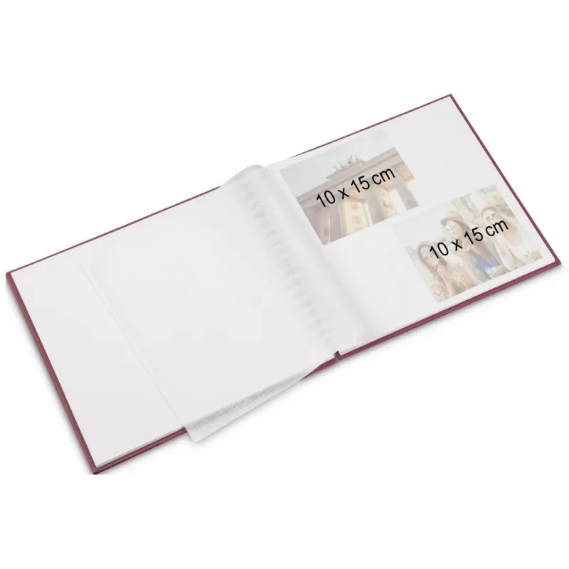 Álbum de fotografias Hama Fine Art cinzento 100 folhas 10 x 15 cm encadernação em espiral