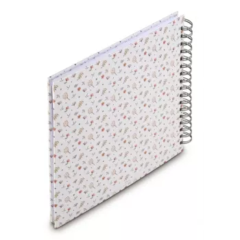 Álbum de fotografias Hama Floral multicolor 100 folhas 10 x 15 cm encadernação em espiral