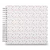 Hama 7739 Floral álbum de fotografias de espiral, 28x24 cm, 50 páginas brancas
