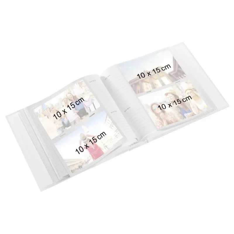 Álbum de fotografias Hama 00007734 200 páginas 10x15 cm preto