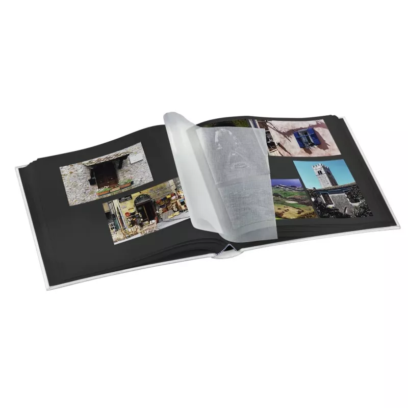 Álbum de fotografias Hama La Fleur branco 400 folhas 10 x 15