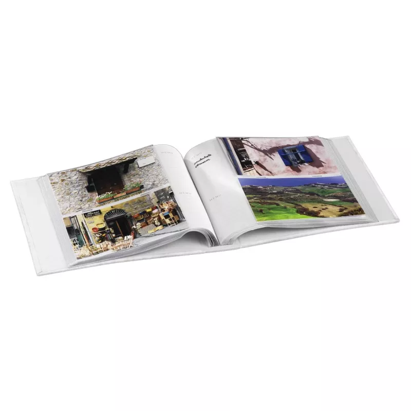 Álbum de fotografias Hama La Fleur branco 100 folhas 10 x 15