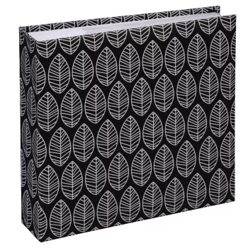Álbum de fotografias Hama La Fleur preto 100 folhas 10 x 15