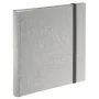 Álbum de fotografias Hama Tessuto cinzento 240 folhas 10 x 15 cm