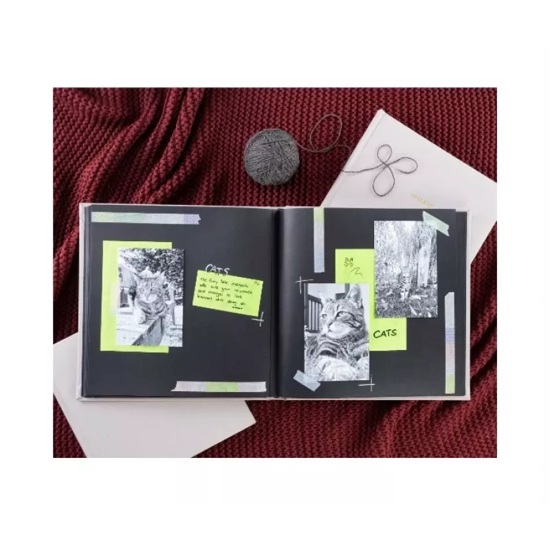 Álbum de fotografias Hama Memories cinzento 50 folhas encadernação