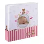Álbum de fotografias Hama Moni rosa, branco 200 folhas 10 x 15