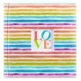 Álbum de fotografias Hama Rainbow I multicolor 200 folhas 10 x 15 encadernação