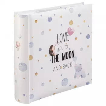 Álbum de fotografias Hama To The Moon multicolor 200 folhas 10 x 15 cm
