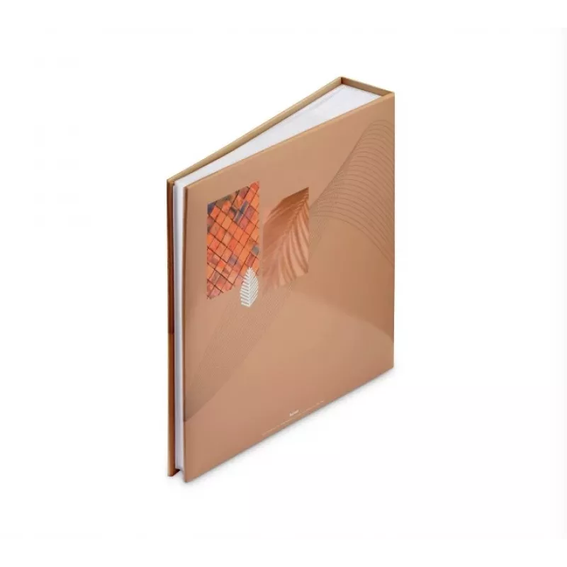 Álbum de fotografias Hama Singo II terracota 100 folhas encadernação