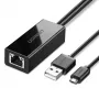 Placa de rede Ugreen 30985 Ethernet com fios interface USB