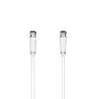 Cabo coaxial Hama 00205063 F F 1,5 m branco