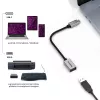 Cabo USB Marmitek 08375 0,15 m USB 3.2 Gen 1 USB-C USB-A preto prateado