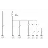 Distribuidor de energia Brennenstuhl 1154890010 branco