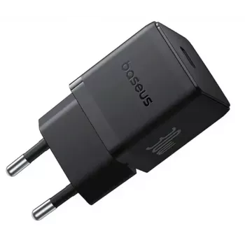 Carregador Baseus Palm Universal Preto AC, 30 W, USB-C PD, interior, compatibilidade universal