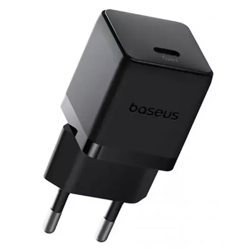 Carregador Baseus Palm Universal Preto AC, 30 W, USB-C PD, interior, compatibilidade universal