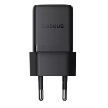 Carregador Baseus Palm Universal Preto AC, 30 W, USB-C PD, interior, compatibilidade universal