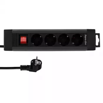 Extensão elétrica REV 14412513 1,9 m 4 saídas AC interior Antracite