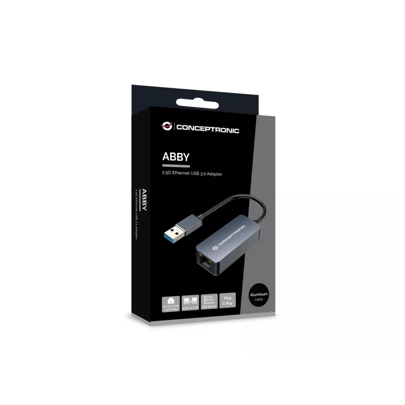 Placa de rede Conceptronic ABBY12G Ethernet 2500 Mbit/s