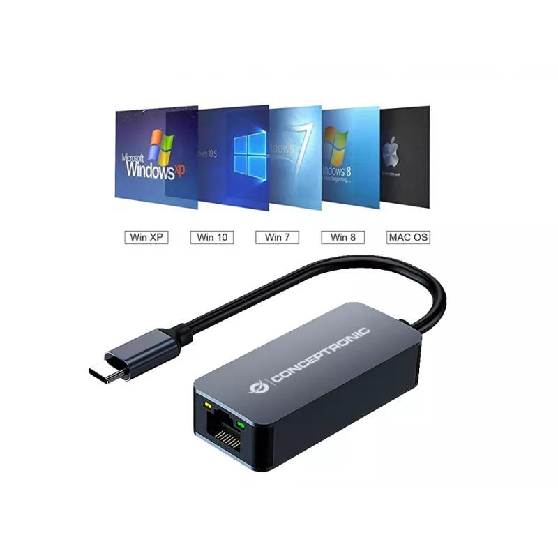 Placa de rede Conceptronic ABBY12GC Ethernet 2500 Mbit/s