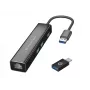 Conceptronic DONN07BA USB 3.2 Gen 1 (3.1 Gen 1) Type-A Preto