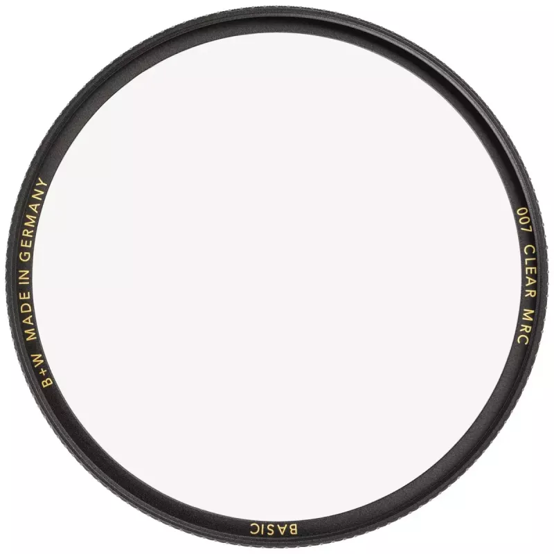 Filtro de câmara transparente B+W 007 BASIC 77 mm Multi Resistant Coating