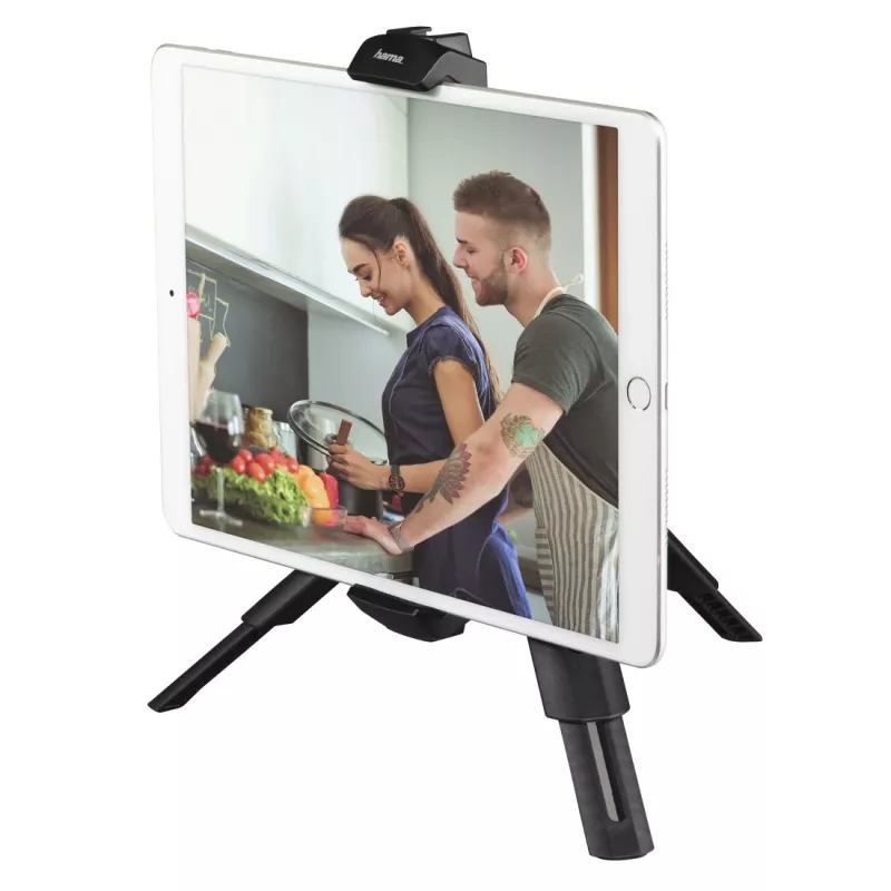 Suporte para smartphone/tablet Hama Pro 2in1 1/4