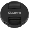 Tampa de objetiva Canon E-58II preto objetiva EF 5,8 cm de diâmetro