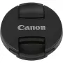 Tampa de objetiva Canon E-58II preto objetiva EF 5,8 cm de diâmetro