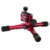 Tripé Mantona 21183 para câmaras digitais e de filmar vermelho