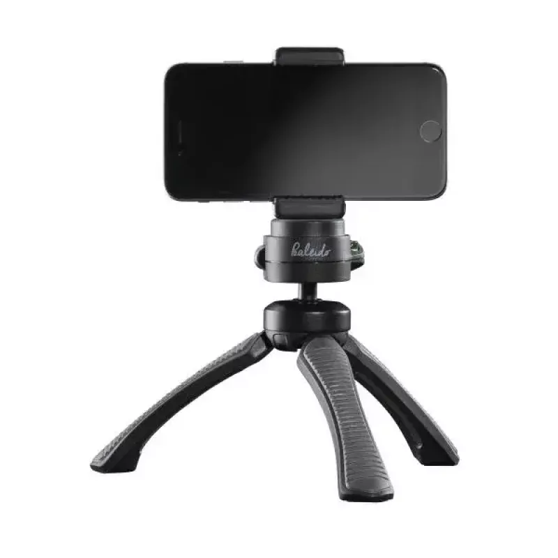 Tripé Mantona 21406 smartphone câmara digital 3 pernas preto cinzento