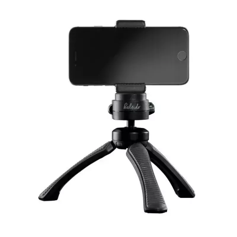 Tripé Mantona 21404 smartphone/câmara digital 3 pernas preto