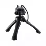 Tripé Mantona 21404 smartphone/câmara digital 3 pernas preto