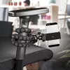 Tripé Mantona 21400 para câmaras digitais/de filmar 3 pernas preto cinzento