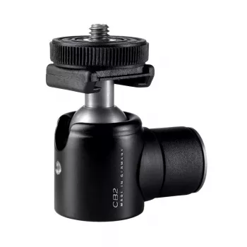 Cabeça de tripé Cullmann CB2.7 preto alumínio capacidade máxima de carga 1 kg