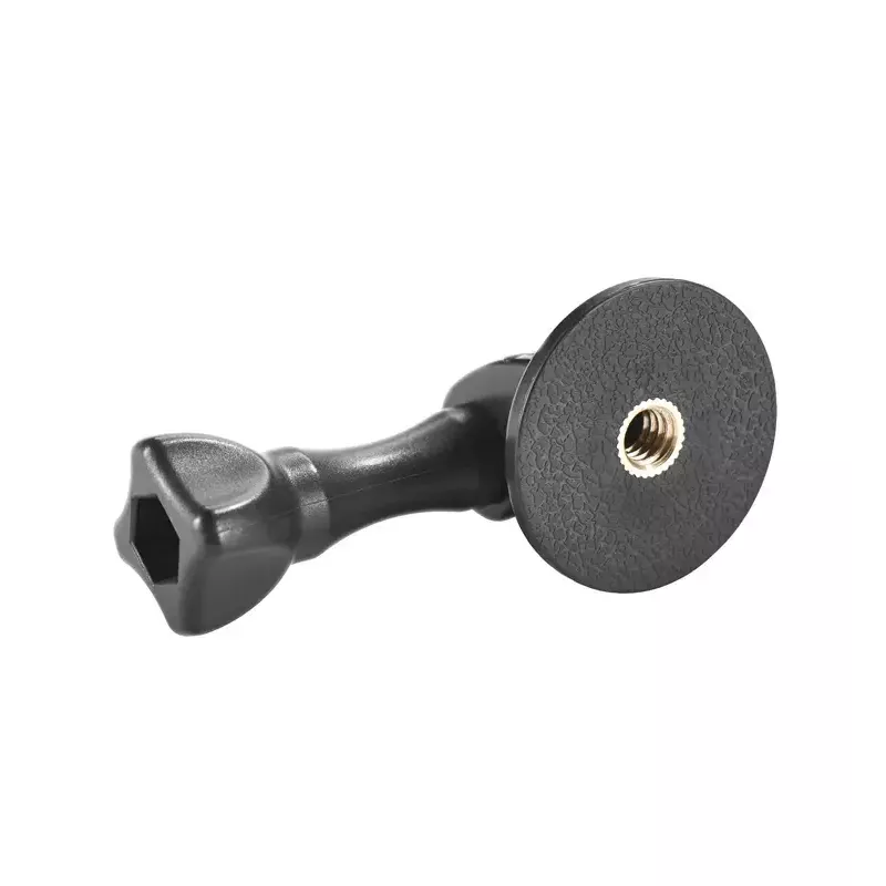 Suporte adaptador de tripé Cullman Cross CX125, rosca de 1/4 polegadas, para GoPro, preto, 20 g