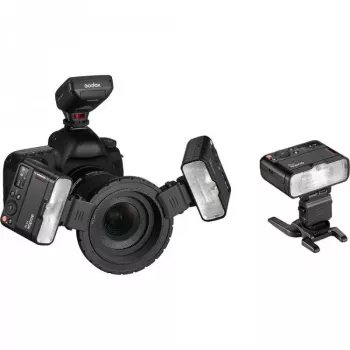 Flash macro Godox MF12 1,7 s tempo de reciclagem 12 W de potência