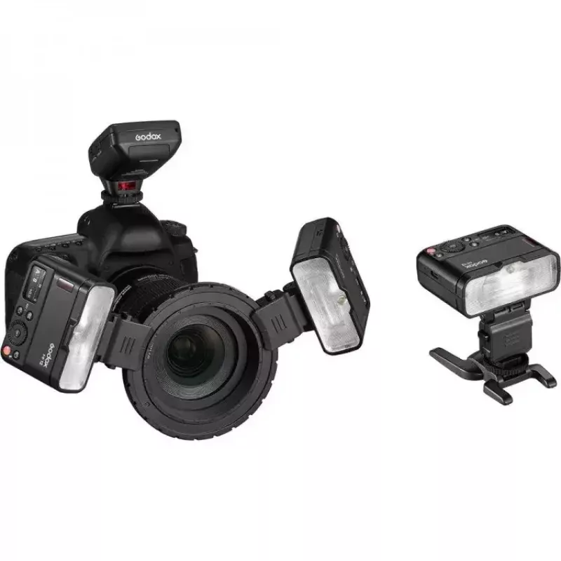 Flash macro Godox MF12 1,7 s tempo de reciclagem 12 W de potência