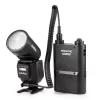 Flash de cabeça redonda TTL Li-ion Godox V1Pro para Fuji 1,5 s tempo de carregamento