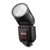 Flash de cabeça redonda TTL Li-ion Godox V1Pro para Fuji 1,5 s tempo de carregamento