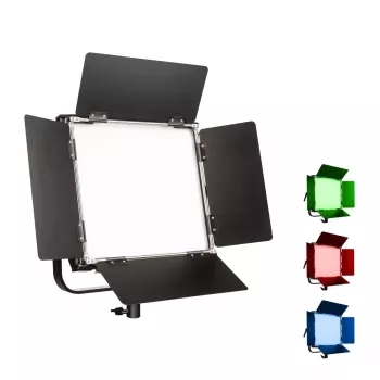 Luz LED Walimex Rainbow 50 W preta alumínio plástico 50000 h