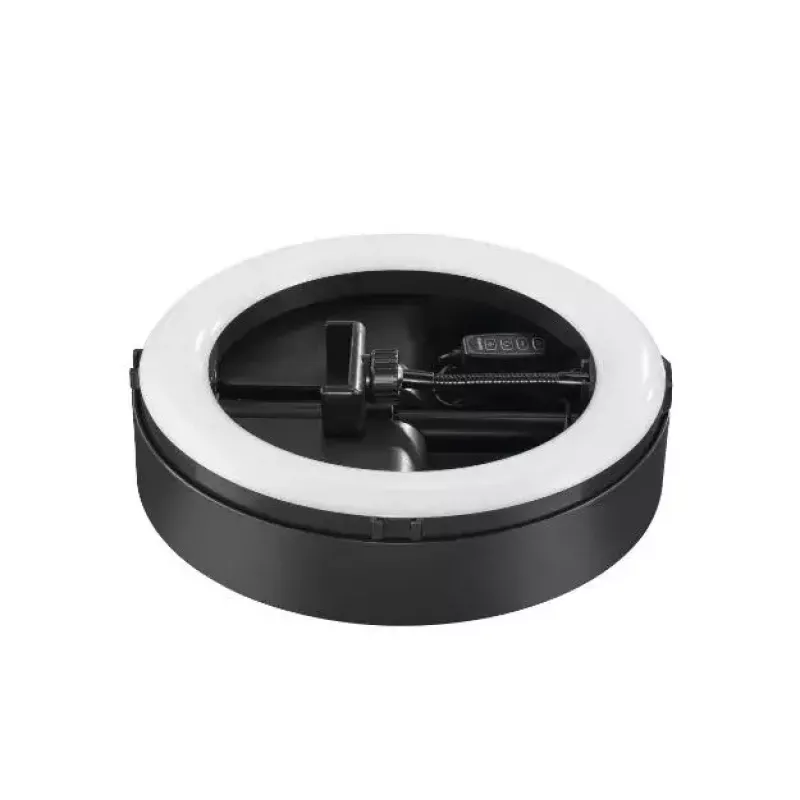 Hama SpotLight FoldUp 102 II kit de luz circular LED para smartphones, dobrável (00004658)