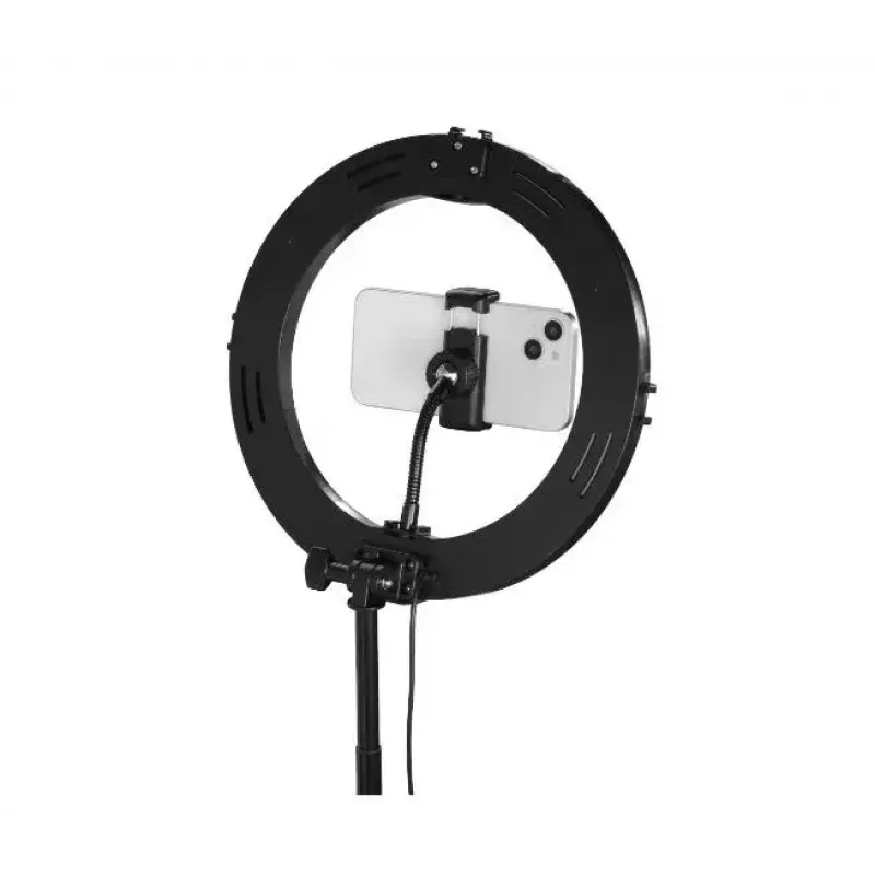 Hama SpotLight FoldUp 102 II kit de luz circular LED para smartphones, dobrável (00004658)