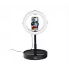 Hama SpotLight FoldUp 102 II kit de luz circular LED para smartphones, dobrável (00004658)