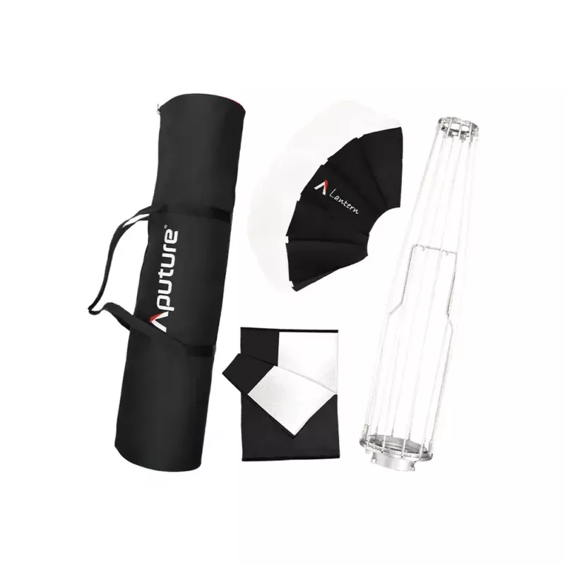 Lanterna Aputure AP-LANTERN 65cm preta branca