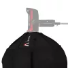 Lanterna Aputure 90 preta branca 90 cm cobertura difusora gaiola de molas