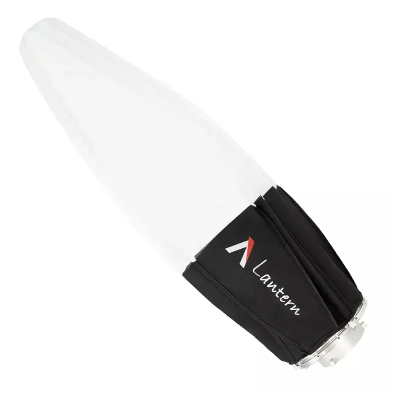Lanterna Aputure 90 preta branca 90 cm cobertura difusora gaiola de molas