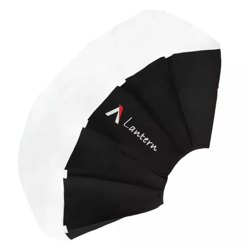 Lanterna Aputure 90 preta branca 90 cm cobertura difusora gaiola de molas