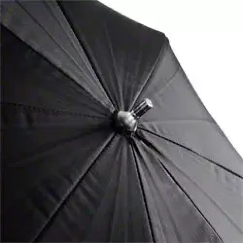 Walimex 1017655 guarda-chuva 2 em 1 refletor e translúcido, branco, 109 cm