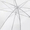 Walimex 1017655 guarda-chuva 2 em 1 refletor e translúcido, branco, 109 cm