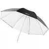 Guarda-chuva Walimex 17655 preto branco diâmetro 109 cm peso 395 g